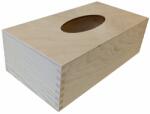 Tonap Fa papír zsebkendő doboz KLASIK 25 x 8 x 13 cm (24HR)