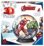 Ravensburger 72 db-os 3D gömb puzzle - Marvel - Bosszúállók - gyerekjatekbolt