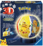 Ravensburger 72 db-os 3D világító gömb puzzle - Pokémon (11547)