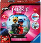 Ravensburger 72 db-os 3D gömb puzzle - Miraculous (11167)