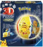 Ravensburger 72 db-os 3D világító gömb puzzle - Pokémon