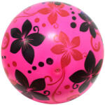 Magic Toys Rózsaszín virág mintás 23cm-es gumilabda MKL065417