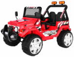 Ramiz Erős Jeep típusú elektromos kisautó - piros színben