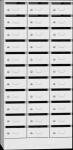  SVO_33_A33 postázó/szortírozó szekrény (33 rekesz, levélbedobós)