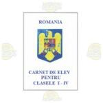  Carnet elev pentru clasele I-IV (CE1-4)