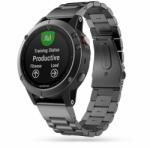 DOOP Curea Din Metal Pentru Garmin 26mm Fenix 3 / 5x / 3hr / 5x Plus / 6x / 6x Pro / 7x Doop Stainless Garmin Negru