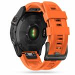 DOOP Curea Din Silicon Pentru Garmin 26mm Fenix 3 / 5x / 3hr / 5x Plus / 6x / 6x Pro / 7x Doop Explorer Portocaliu