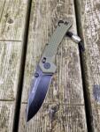 Willumsen Zero7 Night Olive kés (Z722NOL)