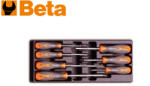 Beta Tálcás Beta csavarhúzó készlet 7 db-os 4 db lapos + 3 db PH -Beta (2424/T180)