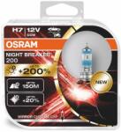 OSRAM NIGHT BREAKER 200 H7 55W 12V 2x (64210NB200-HCB)