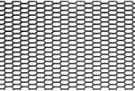  Hűtőrács 120x40 Cm Fekete Polimer, 8x18 Mm Hatszögekből