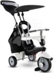 smarTrike Tricicleta Vanilla Plus Black&White Classic smarTrike control TouchSteering cu roți de cauciuc și amortizor 2 genți de la 15 luni (ST6654200)