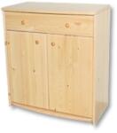 Komforttéka Andi 2 ajtós 1 fiókos fenyő komód