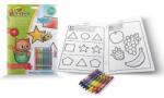 Crayola Mini Kids: Educativ cu 7 pastele colorate - în lb. maghiară (25 2727G) Carte de colorat