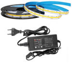 V-TAC DC24V COB LED szalag szett IP20, 420 db/m, Hideg fehér - SKU 2678 (2678)