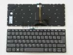Lenovo IdeaPad 330-14IKB háttérvilágítással (backlit) gyári szürke magyar (HU) laptop/notebook billentyűzet