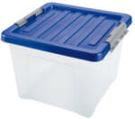 Heidrun Clipbox átlátszó tárolódoboz csatos fedéllel 24 l (1612)
