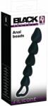 Black Velvets Anal beads Silicon 18.5cm