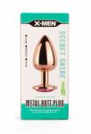 X-Men Plug Anal X Men Secret Shade Metal M