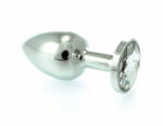 Rimba Butt Plug Metal Crystal Clear S