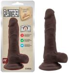  Dildo cu Ventuza Flatterer Brown Dildo