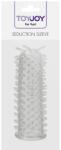 ToyJoy Get Real Clear Dildo with Balls 15 cm Dildo