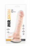 Blush Novelties Dildo cu Ventuza Mr. Skin Cock 8 inch Cock 1 Beige Dildo
