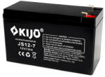 KIJO Acumulator AGM 12V, 7Ah, F1 - KIJO JS12-7 (JS12-7) - wifistore