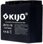 KIJO Acumulator AGM 12V, 18Ah, M5 - KIJO JS12-18 (JS12-18)