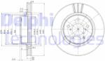 DELPHI Disc frana DELPHI BG2767 (BG2767) - automobilus