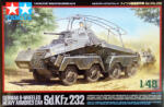 TAMIYA German 8-Wheeled Heavy Armored Car Sd. Kfz. 232 1: 48 makett harcjármű (300032574) (300032574)