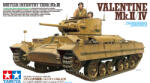 TAMIYA British Infantry Tank Valentine Mk. II/IV 1: 35 makett harcjármű (300035352) (300035352)
