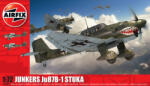Airfix Junkers Ju87 B-1 Stuka 1: 72 makett repülő (A03087A) (A03087A)