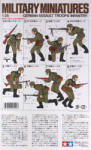 TAMIYA German Assualt Troops Set makett figura 1: 35 (300035030) (300035030)