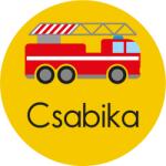 Mama Címkék Ruhacímkék gyerekeknek iskolába és óvodába (48 db), Tűzoltóautó