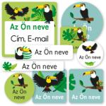 Mama Címkék 224 darabos névmatrica csomag iskolásoknak, TUKÁN