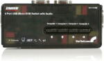 StarTech Switch KVM StarTech SV411KUSB 4 PORT USB SWITCH + AUDIO/IN (SV411KUSB)