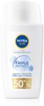 Nivea Sun Triple Protect crema hidratanta usoara plaja SPF 50+ 40 ml