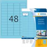 Herma 45.7 mm x 21.2 mm Papír Íves etikett címke Herma Kék ( 20 ív/doboz ) (HERMA 4368)