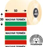 Tezeko Magyar Termék etikett címke, 50 * 30 mm-es (1000 db/tekercs) (T0500003000-023) - webmaxx