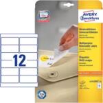Avery Zweckform 99.1 mm x 42.3 mm Papír Íves etikett címke Avery Zweckform Fehér ( 25 ív/doboz ) (L4743REV-25)
