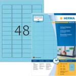 HERMA 45.7 mm x 21.2 mm Papír Íves etikett címke Herma Kék ( 100 ív/doboz ) (HERMA 4547)