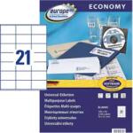 Avery Zweckform 70 mm x 41 mm Papír Íves etikett címke Avery Zweckform Fehér ( 100 ív/doboz ) (ELA045)