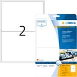 Herma 199.6 mm x 143.5 mm Papír Íves etikett címke Herma Fehér ( 25 ív/doboz ) (HERMA 4915)
