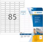 Herma 37 mm x 13 mm Papír Íves etikett címke Herma Fehér ( 25 ív/doboz ) (HERMA 10917)