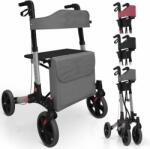 Jago Négykerekű járókeret idősek 67 x 71, 5 x 81, 5 cm szürke (RLT01-gr)
