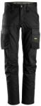 Snickers Workwear AllroundWork Stretch nadrág (térdvédőzseb néllküli) fekete, 56 (68030404056)