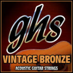GHS VN-XL akusztikus húr Vintage Bronz - Extra Light, 11-50