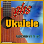 GHS 20 ukulele húr -Fluorcarbon, Hawaiian D tuning - hangszerabc