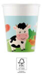 Procos Farm papír pohár 8 db-os 200 ml FSC (PNN94175)